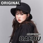 [MOEVENING] DAEDU Bucket Hat: Optical Illusion Fit, Wide Brim for Sun Protection, Comfortable All-Day Wear, Slimming Face Cover Design